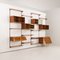 Four Bay Teak Wall Unit with a Dresser by Kai Kristiansen for Fm Møbler, Denmark, 1960s, Image 9