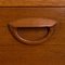 Four Bay Teak Wandregal mit Kommode von Kai Kristiansen für Fm Møbler, Dänemark, 1960er 15