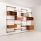 Four Bay Teak Wall Unit with a Dresser by Kai Kristiansen for Fm Møbler, Denmark, 1960s, Image 8