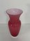 Vaso in vetro di Murano rosa di Tommaso Buzzi, Italia, anni '90, Immagine 3