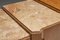 Art Deco Credenza in Marble and Burl Wood, 1930s 19