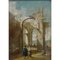 Giacomo Guardi, Capriccio with Roman Arches, 1700s-1800s, Oil on Canvas 6