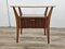 Nachttisch aus Nussholz & Ahorn mit Formica Tischplatte von Giò Ponti für La Permanente Mobili Cantù, 1940er 1
