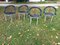 Alpha Chairs by Anna Anselmi for Bieffeplast, 1985, Set of 4 4