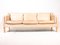 Tan Leather Sofa by Mogens Hansen, 1980s, Image 1