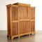 Antiker Jugendstil Kleiderschrank aus Ahorn 8