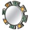 Ceramic Wall Mirror from Atelier Berlemont, Belgium, 1940s 1