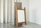 Wall Mirror in Oak in the style of Guillerme Et Chambron by Meubelfabriek Oisterwijk, 1970s 2