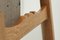 Wall Mirror in Oak in the style of Guillerme Et Chambron by Meubelfabriek Oisterwijk, 1970s 5