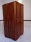 Art Deco Bar Mahogany Cabinet with Mirrored Top 2