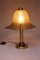 Glass and Brass Table Lamp from Peill and Putzler 7
