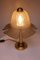 Glass and Brass Table Lamp from Peill and Putzler 4