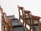 Teak and Leather Dining Chairs by Hans J. Wegner for C.M. Madsen, Set of 6 6