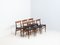Teak and Leather Dining Chairs by Hans J. Wegner for C.M. Madsen, Set of 6 1