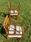 Scandinavian Style Chairs in Light Oak and Bouclé Fabric attributed to Amma Studio, 1960s, Set of 4 11
