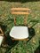 Scandinavian Style Chairs in Light Oak and Bouclé Fabric attributed to Amma Studio, 1960s, Set of 4 5