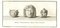 Vincenzo Campana, Ancient Roman Statues, Original Etching, 18th Century 1