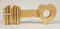 Ferdinando Codognotto, The Key to Heart, Wooden Sculpture, 2023 1