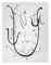 Rafael Alberti, Letter U, Lithograph, 1972 1