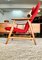Mid-Century Sculptural Teak High-Back Armchair in the style of Alf Svensson, Sweden, 1950s 19