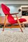Mid-Century Sculptural Teak High-Back Armchair in the style of Alf Svensson, Sweden, 1950s 18