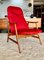 Mid-Century Sculptural Teak High-Back Armchair in the style of Alf Svensson, Sweden, 1950s 16