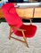 Mid-Century Sculptural Teak High-Back Armchair in the style of Alf Svensson, Sweden, 1950s 12