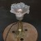 Art Deco Tischlampe aus Messing und Glas, 1920er 5