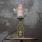 Art Deco Tischlampe aus Messing und Glas, 1920er 2