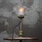 Art Deco Tischlampe aus Messing und Glas, 1920er 3