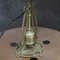 Art Deco Tischlampe aus Messing und Glas, 1920er 6