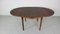 Mesa de comedor extensible escandinava moderna, Dinamarca, años 60, Imagen 9