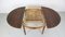Mesa de comedor extensible escandinava moderna, Dinamarca, años 60, Imagen 7