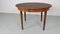 Mesa de comedor extensible escandinava moderna, Dinamarca, años 60, Imagen 6