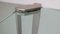 Mesa de centro cuadrada de vidrio de Peter Ghyczy para Ghyzcy, años 70, Imagen 16
