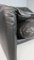 Sillón Maralunga de cuero negro de Vico Magistretti para Cassina, años 80, Imagen 13