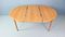 Mesa de comedor extensible danesa de roble de Rosengaarden, años 60, Imagen 10