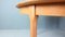 Mesa de comedor extensible danesa de roble de Rosengaarden, años 60, Imagen 9