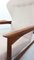 Sillón danés de orejas ajustable de teca atribuido a Ib Kofod Larsen para Bovenkamp, años 50, Imagen 13