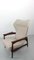 Sillón danés de orejas ajustable de teca atribuido a Ib Kofod Larsen para Bovenkamp, años 50, Imagen 4