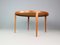 Table Basse Ronde en Teck par Severin Hansen pour Haslev Mobelfabrik attribuée à Bovenkamp, 1960s 4