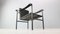 Butaca negro sobre negro modelo LC1 atribuido a Le Corbusier para Cassina, Italia, años 70, Imagen 6