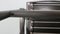 Butaca negro sobre negro modelo LC1 atribuido a Le Corbusier para Cassina, Italia, años 70, Imagen 12