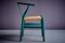 Sillas Wishbone vintage de laca verde de Hans J. Wegner para Carl Hansen & Søn, años 50. Juego de 10, Imagen 8