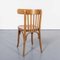 Sillas de comedor vintage de haya y madera curvada. Juego de 4, Imagen 8
