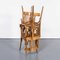 Sillas de comedor vintage de haya y madera curvada. Juego de 4, Imagen 5