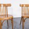 Sillas de comedor vintage de haya y madera curvada. Juego de 4, Imagen 4