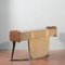 Tocador italiano con espejo de madera, años 60, Imagen 6