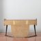 Tocador italiano con espejo de madera, años 60, Imagen 24