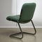 Sedia verde menta in metallo cromato, anni '70, Immagine 5